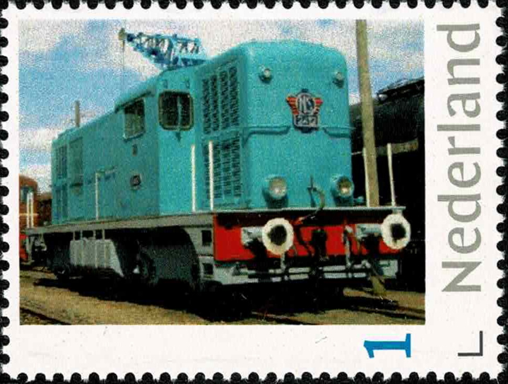 year=2019, Dutch personalised stamp with Dutch loco